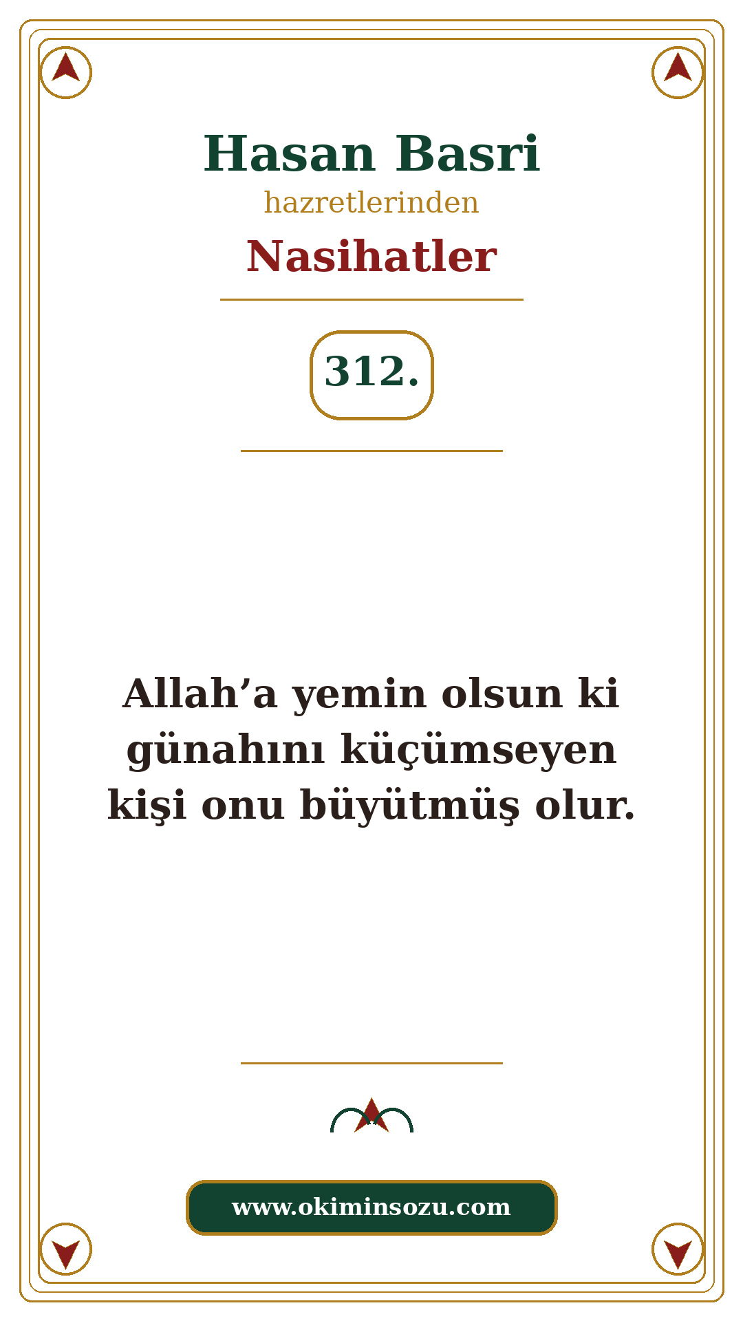 Hasan Basri Nasihat 312