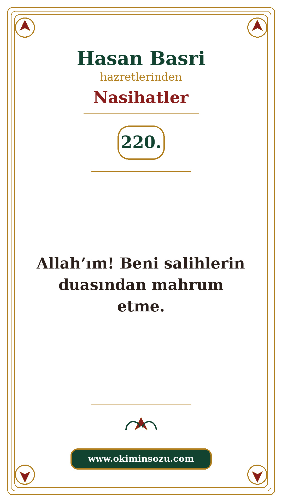 Hasan Basri Nasihat 220