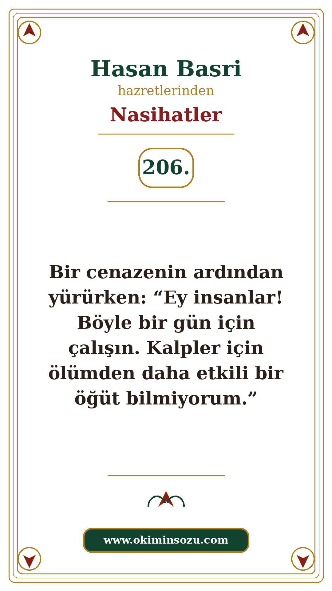 Hasan Basri Nasihat 206