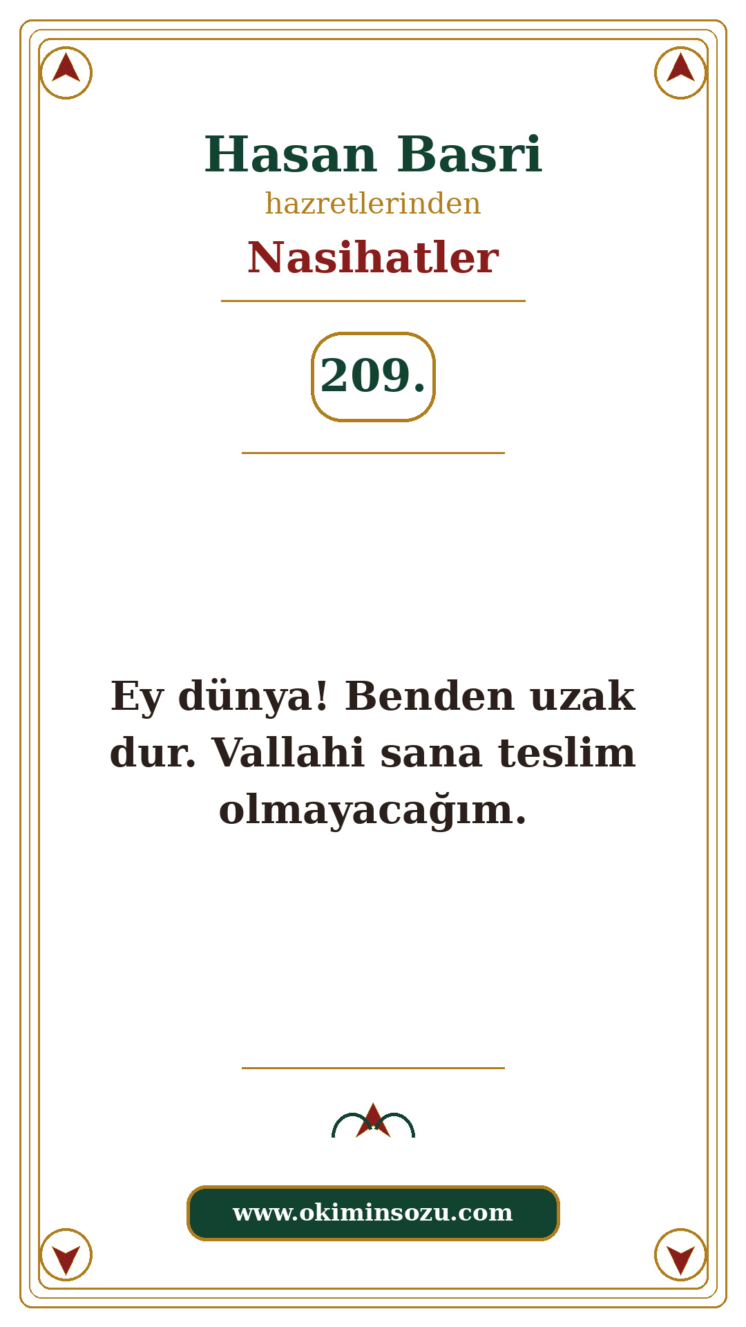 Hasan Basri Nasihat 209