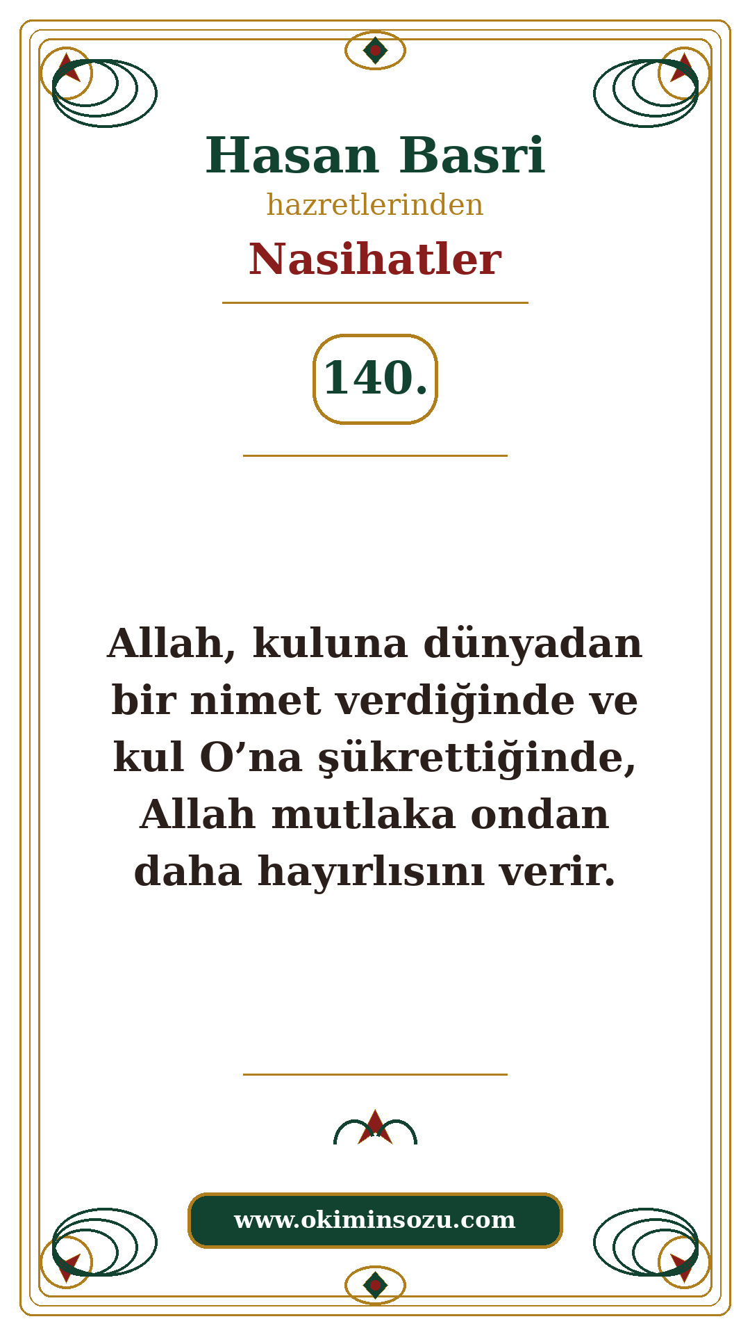 Hasan Basri Nasihat 140