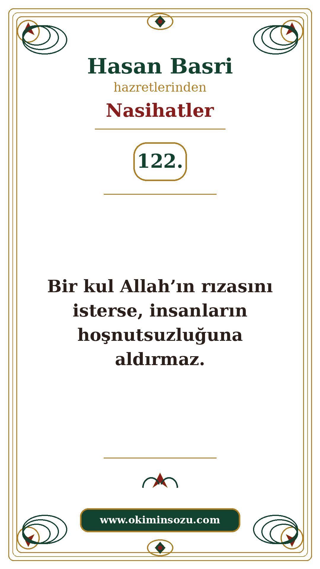 Hasan Basri Nasihat 122