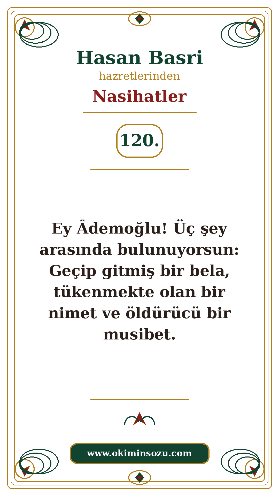 Hasan Basri Nasihat 120