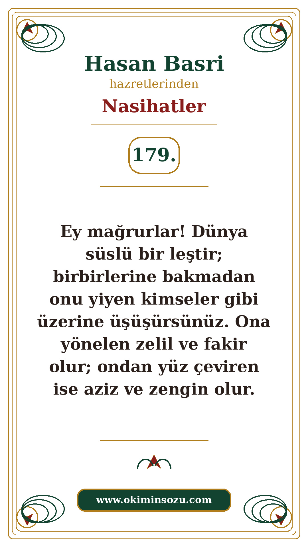 Hasan Basri Nasihat 179