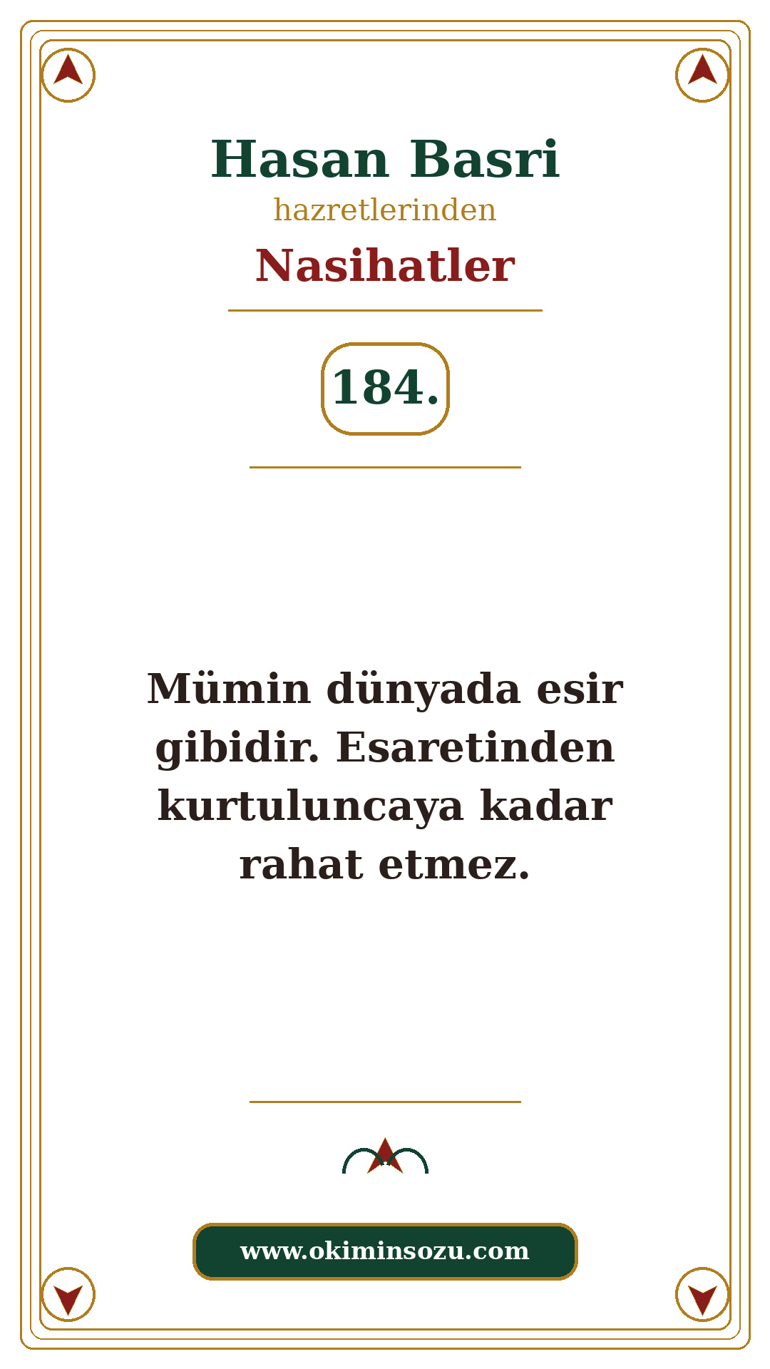 Hasan Basri Nasihat 184