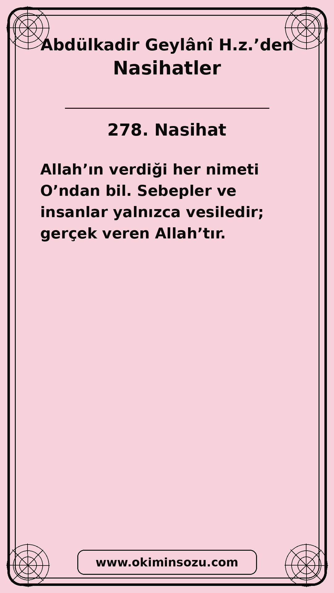 278 Nasihat
