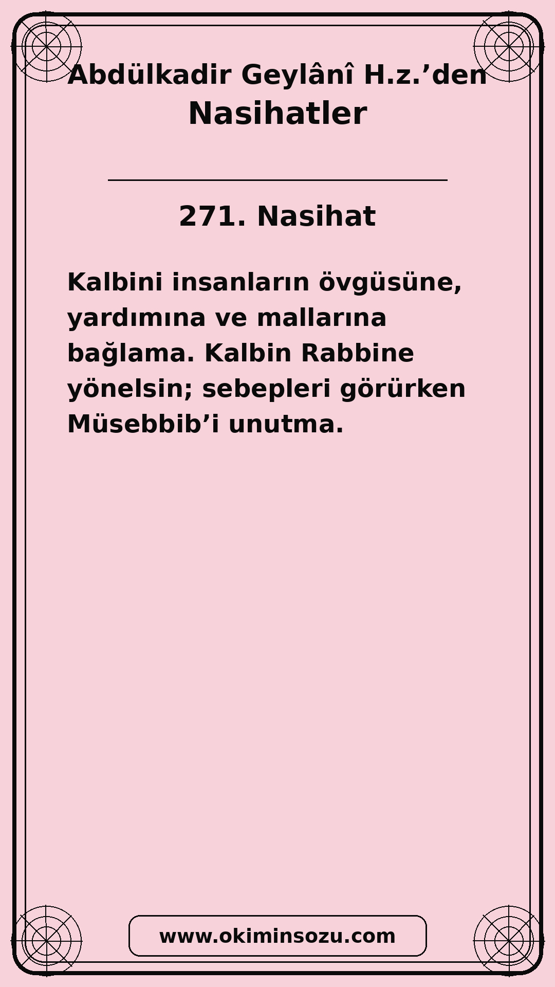 271 Nasihat