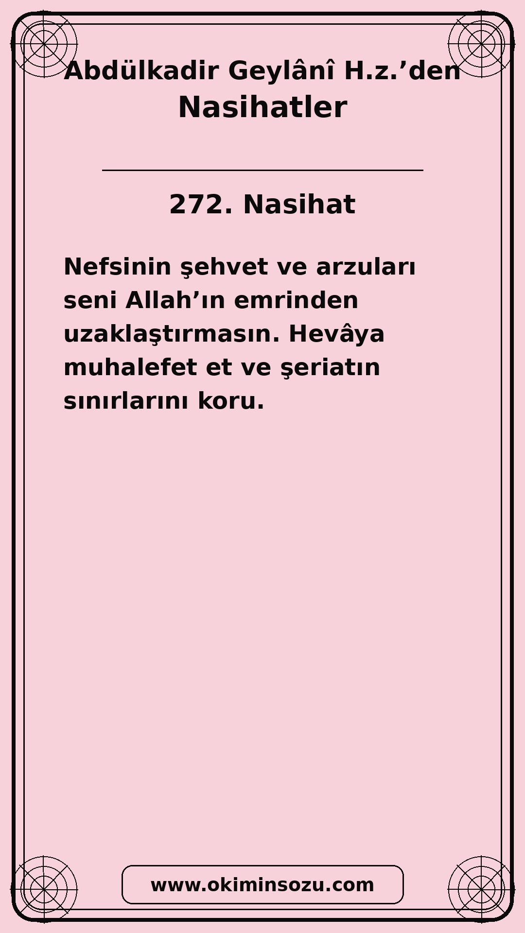 272 Nasihat