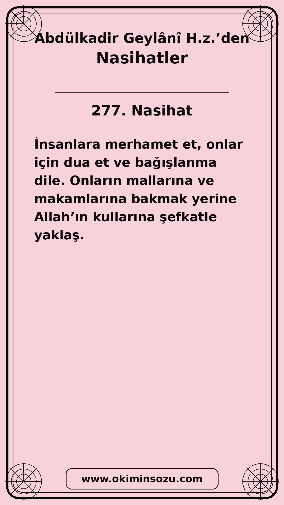 277 Nasihat
