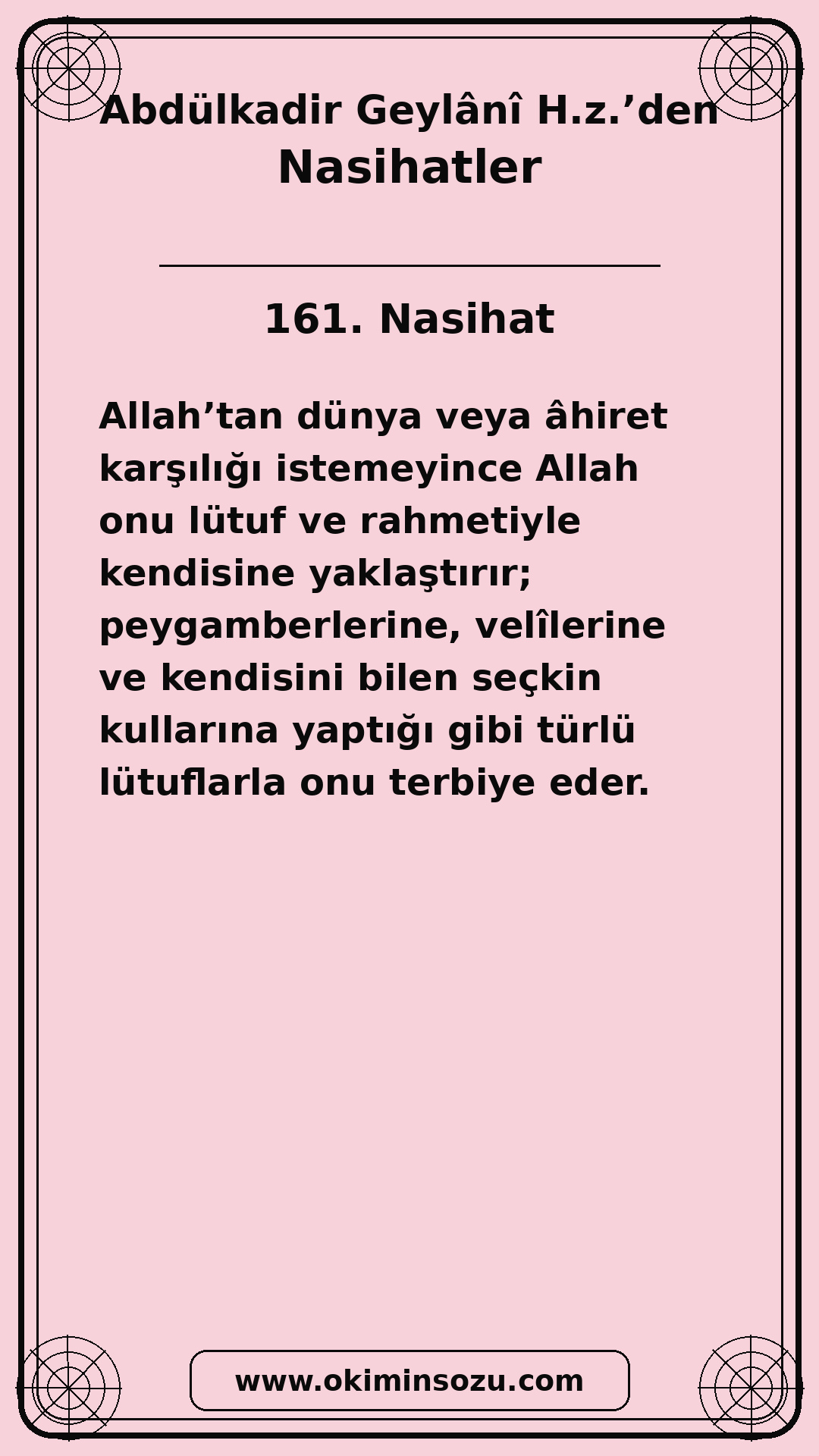 161 Nasihat