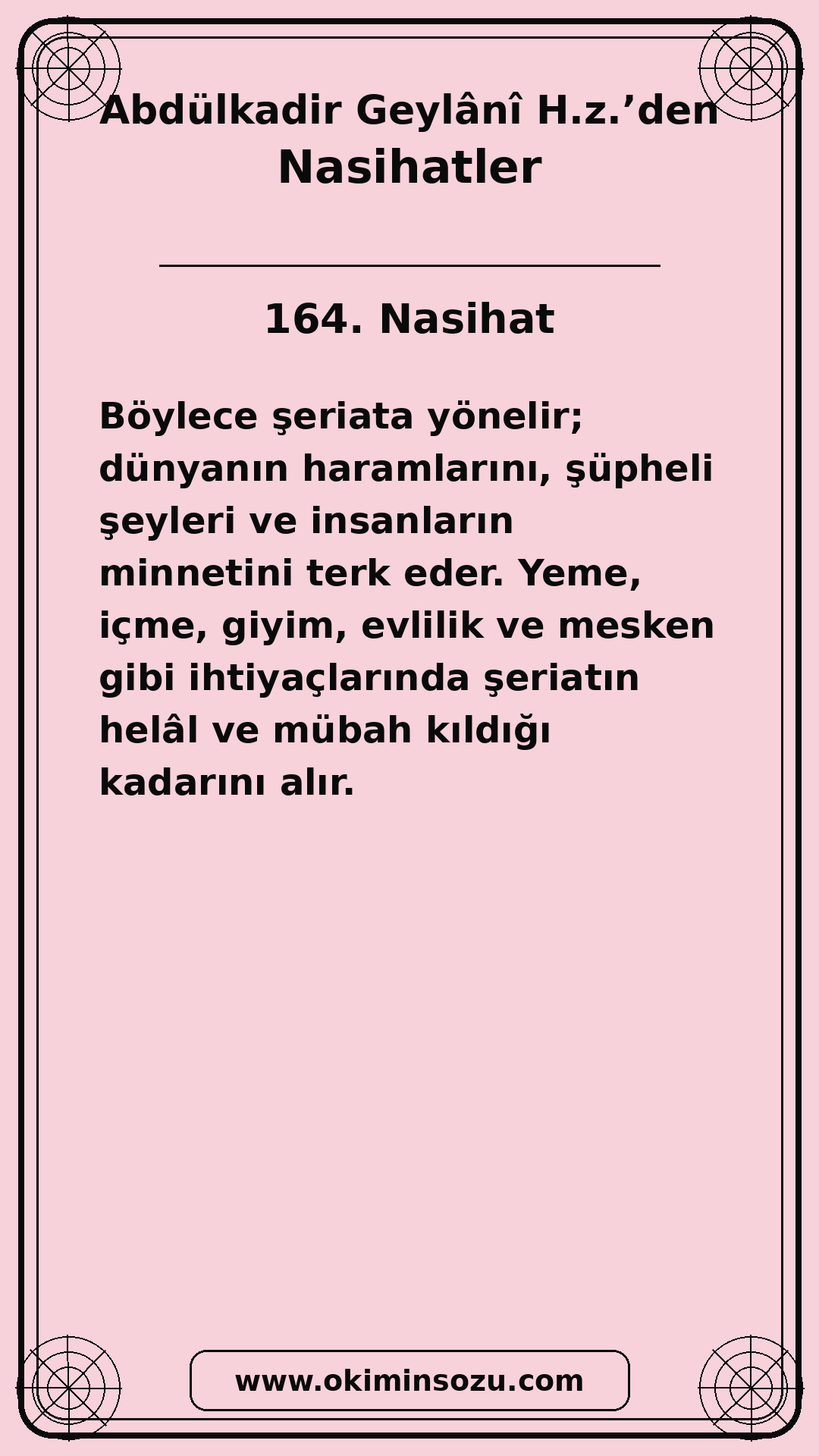 164 Nasihat