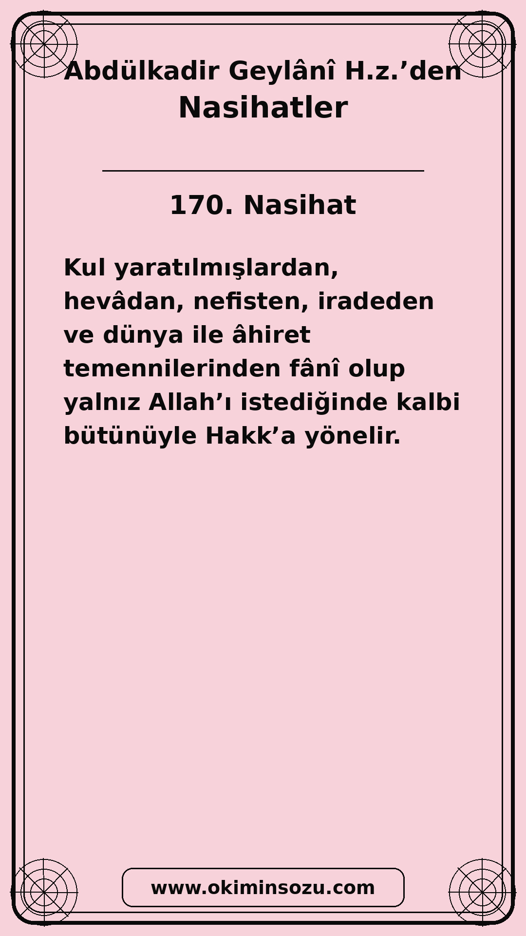 170 Nasihat