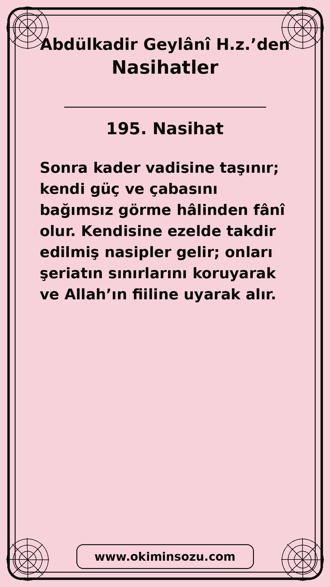 195 Nasihat