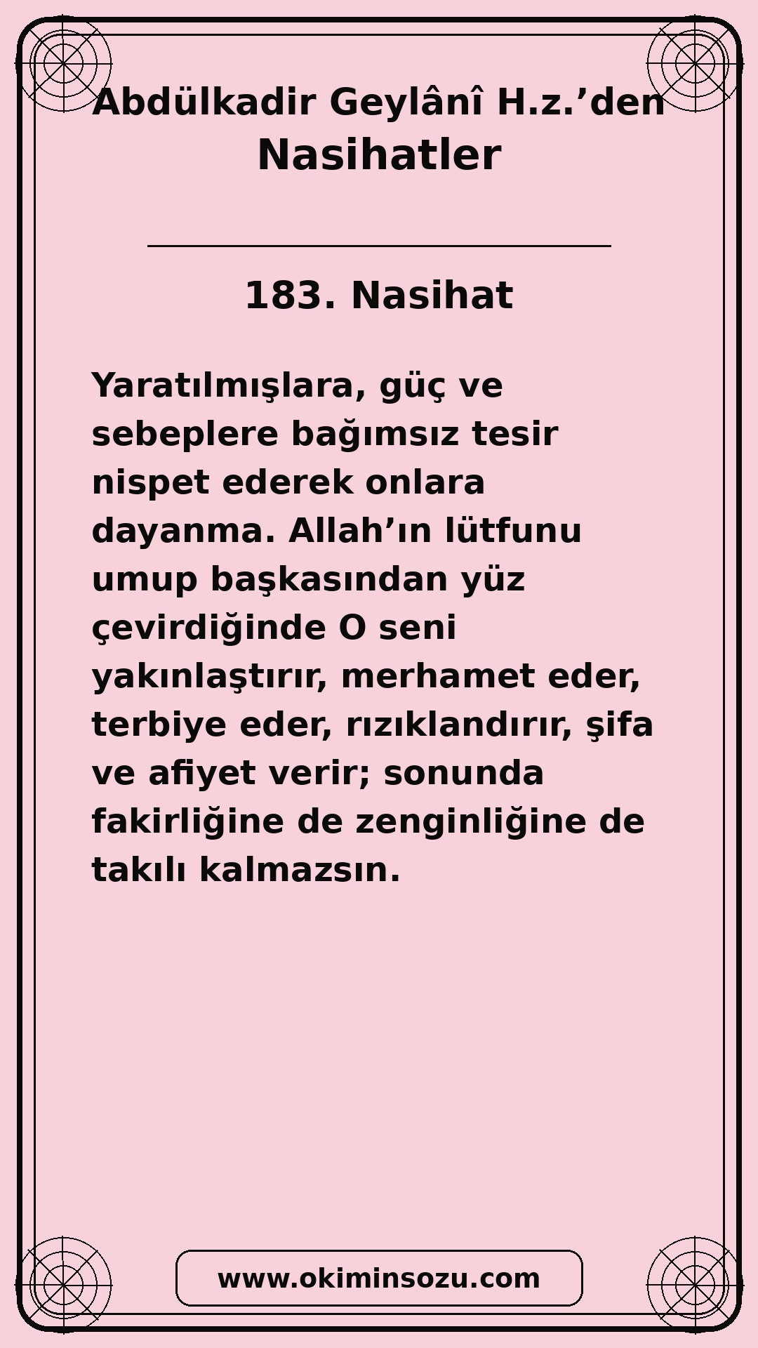 183 Nasihat