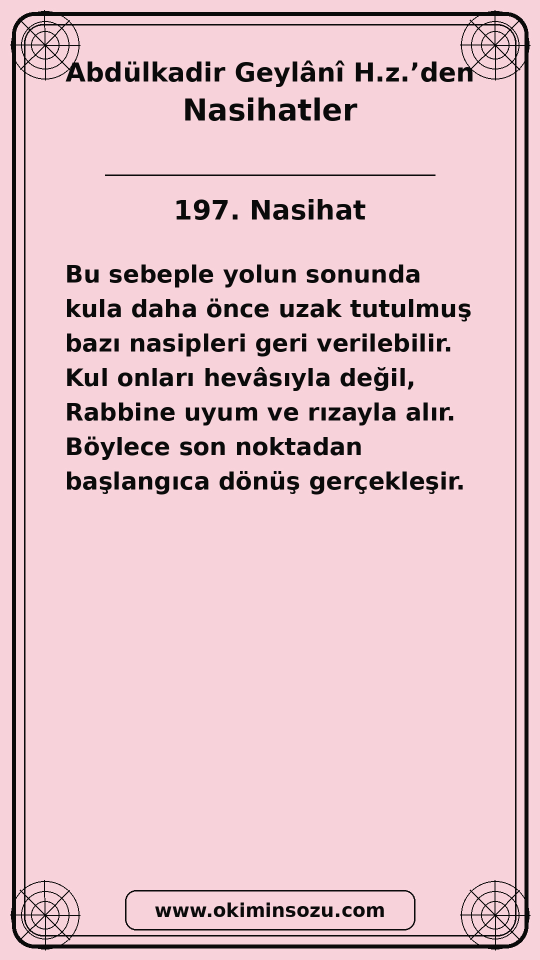 197 Nasihat