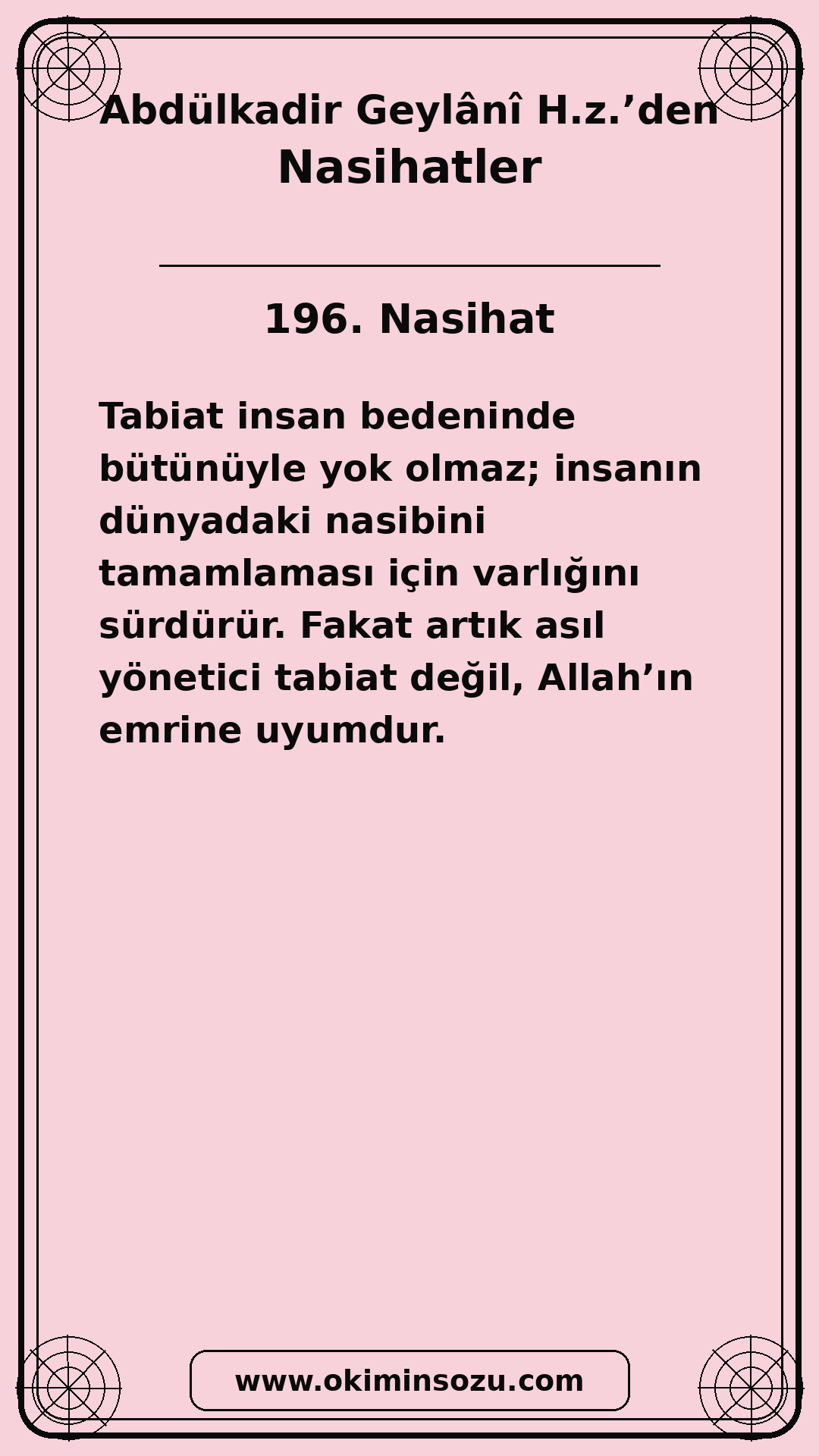 196 Nasihat