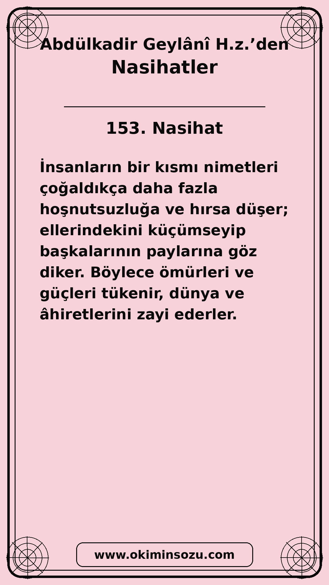 153 Nasihat
