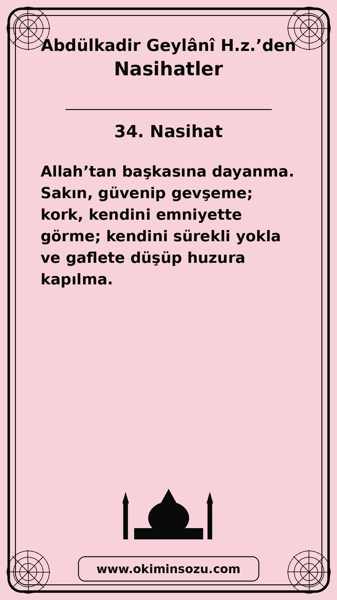 034 Nasihat