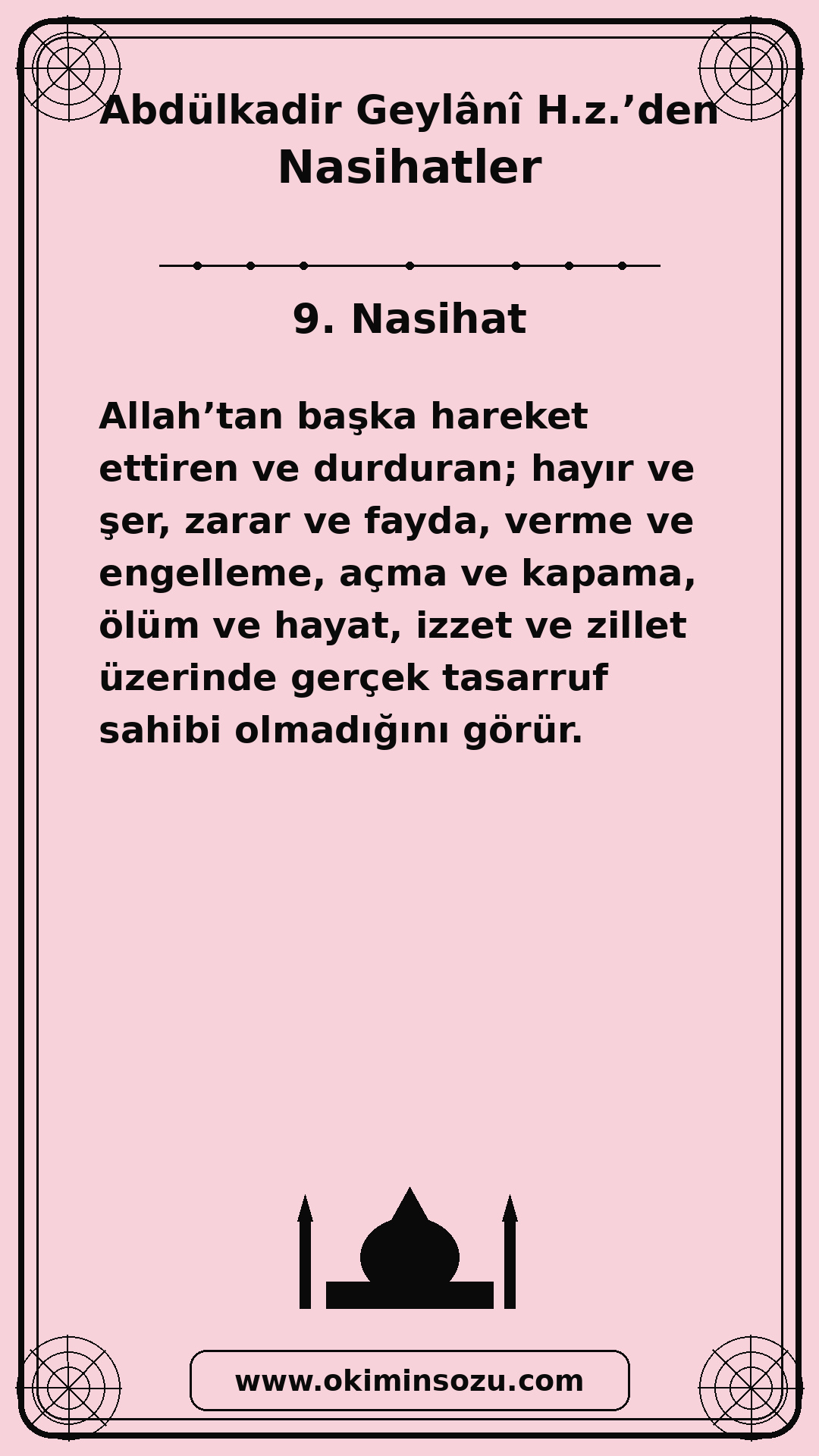 009 Nasihat