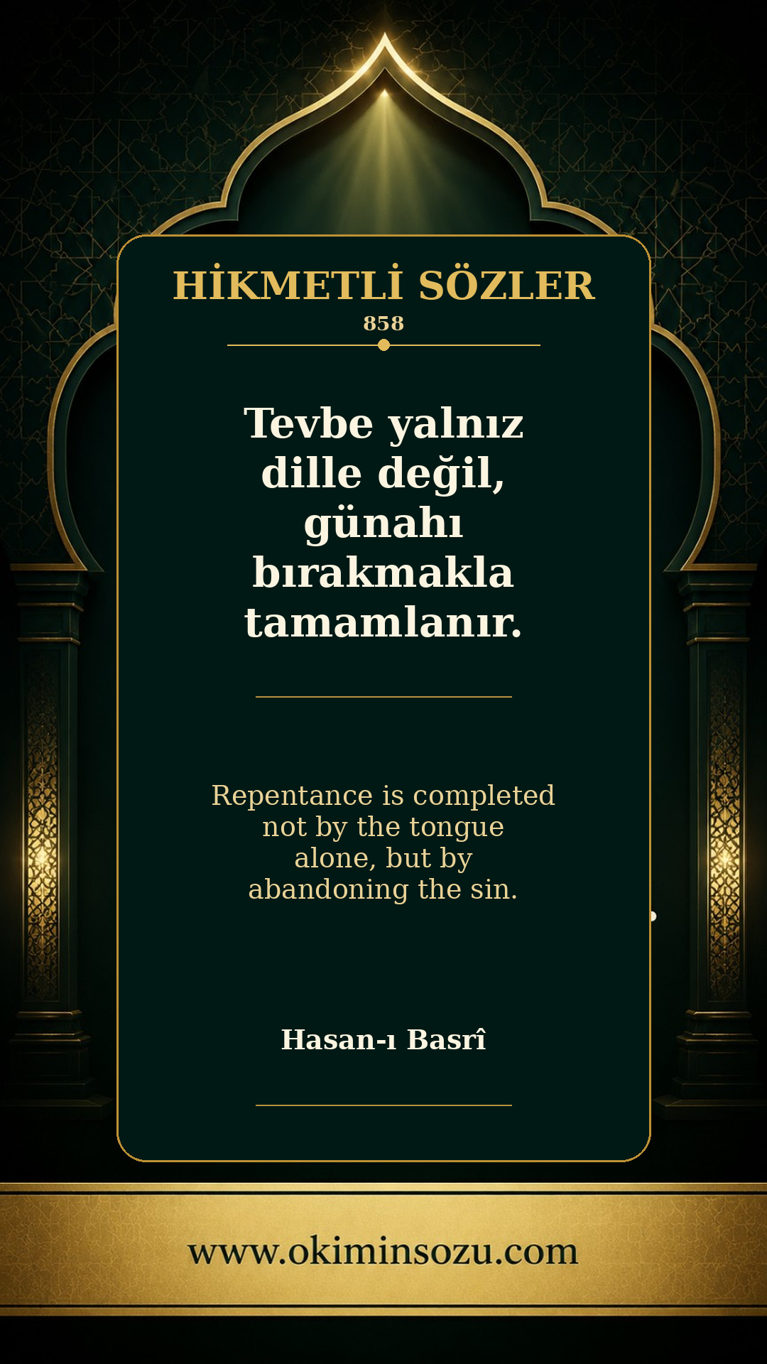 hikmetli soz 0858