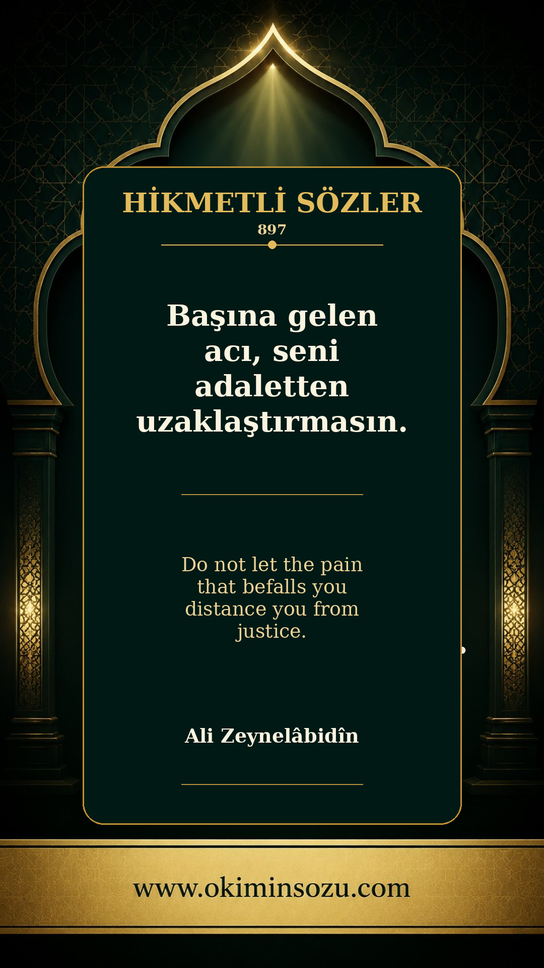 hikmetli soz 0897
