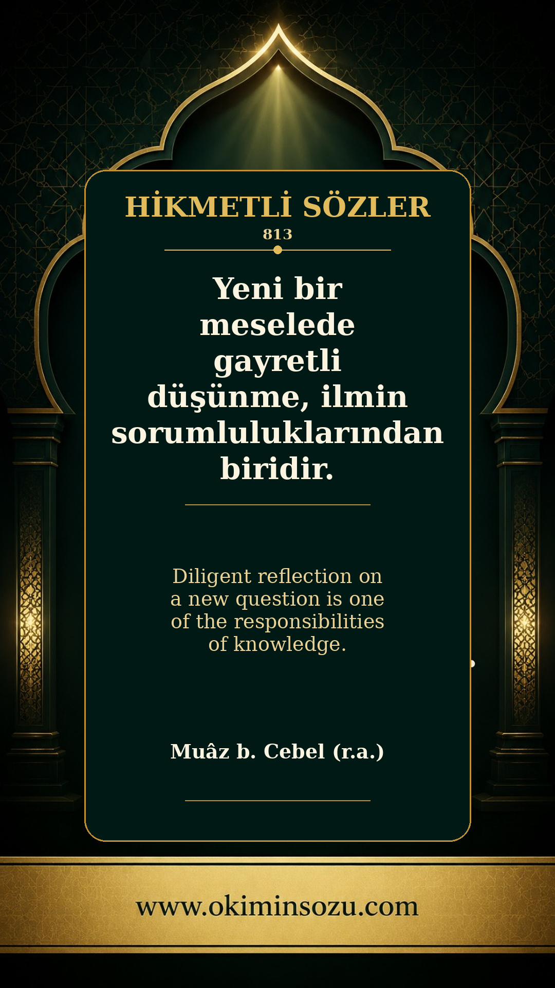 hikmetli soz 0813