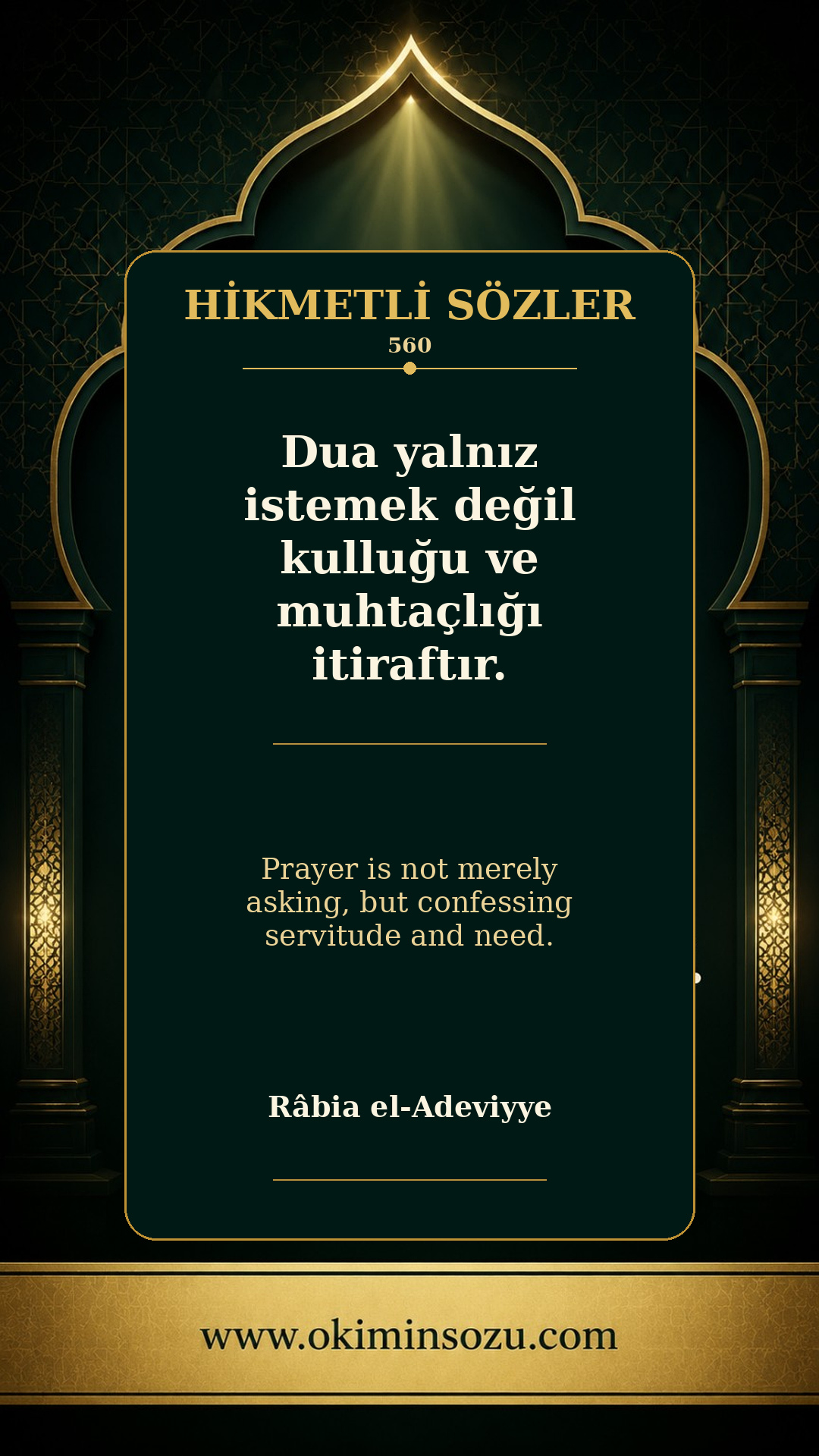 hikmetli soz 0560