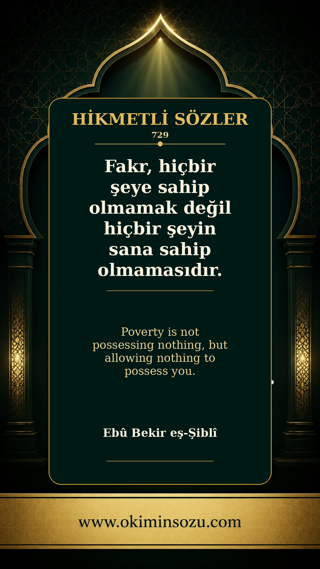 hikmetli soz 0729