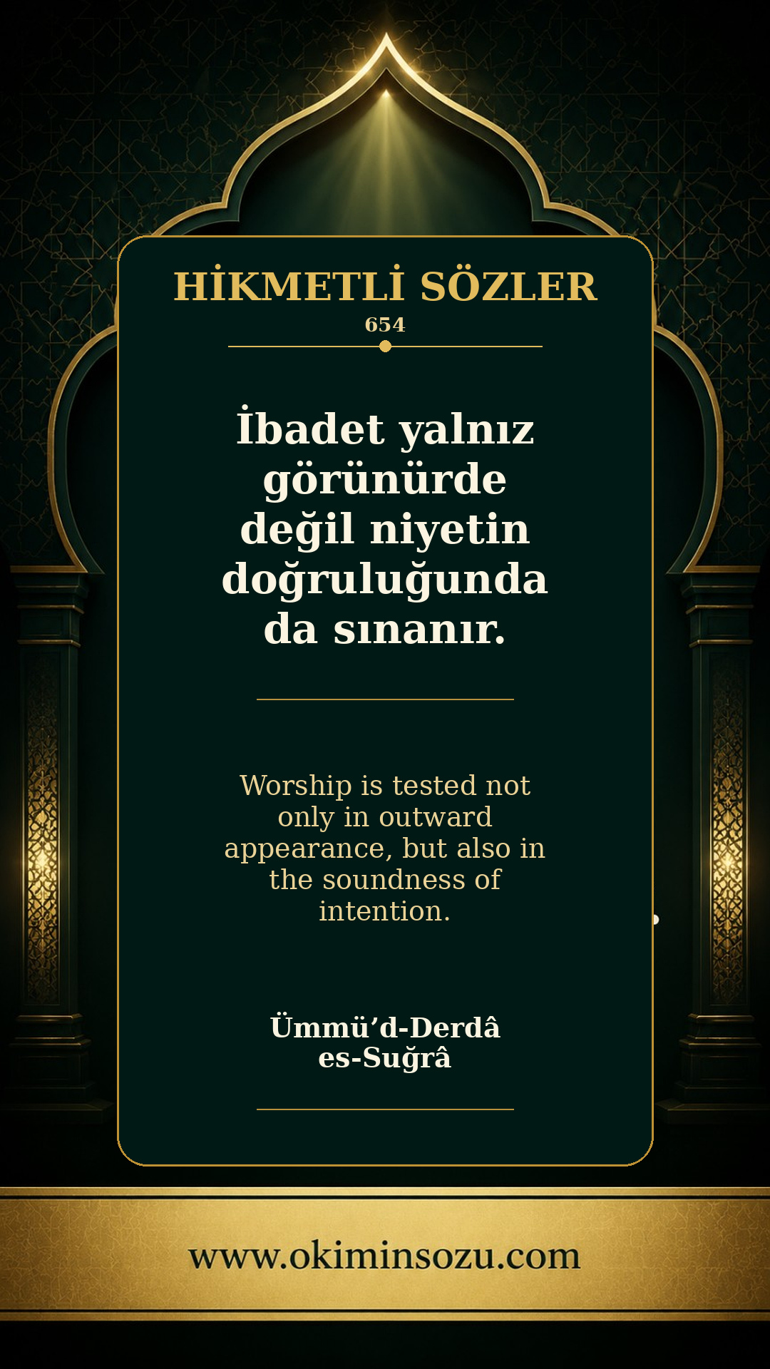 hikmetli soz 0654