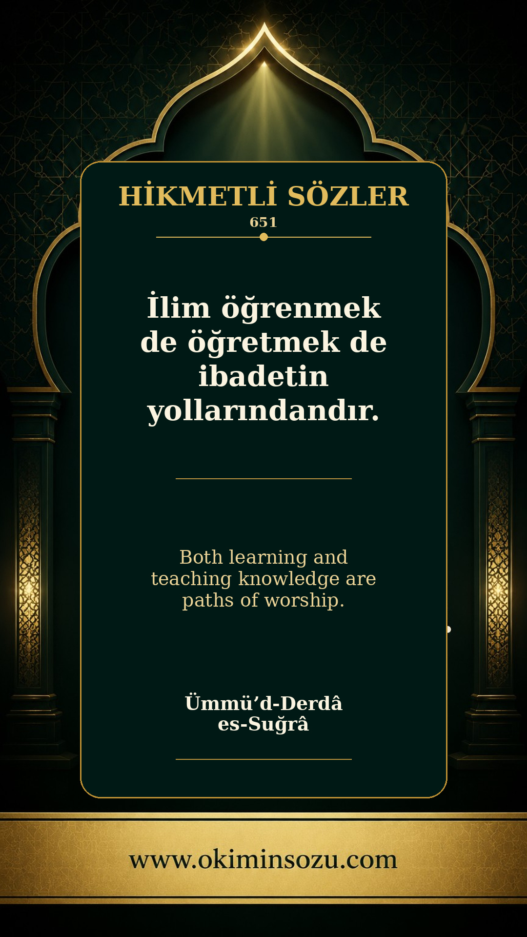 hikmetli soz 0651
