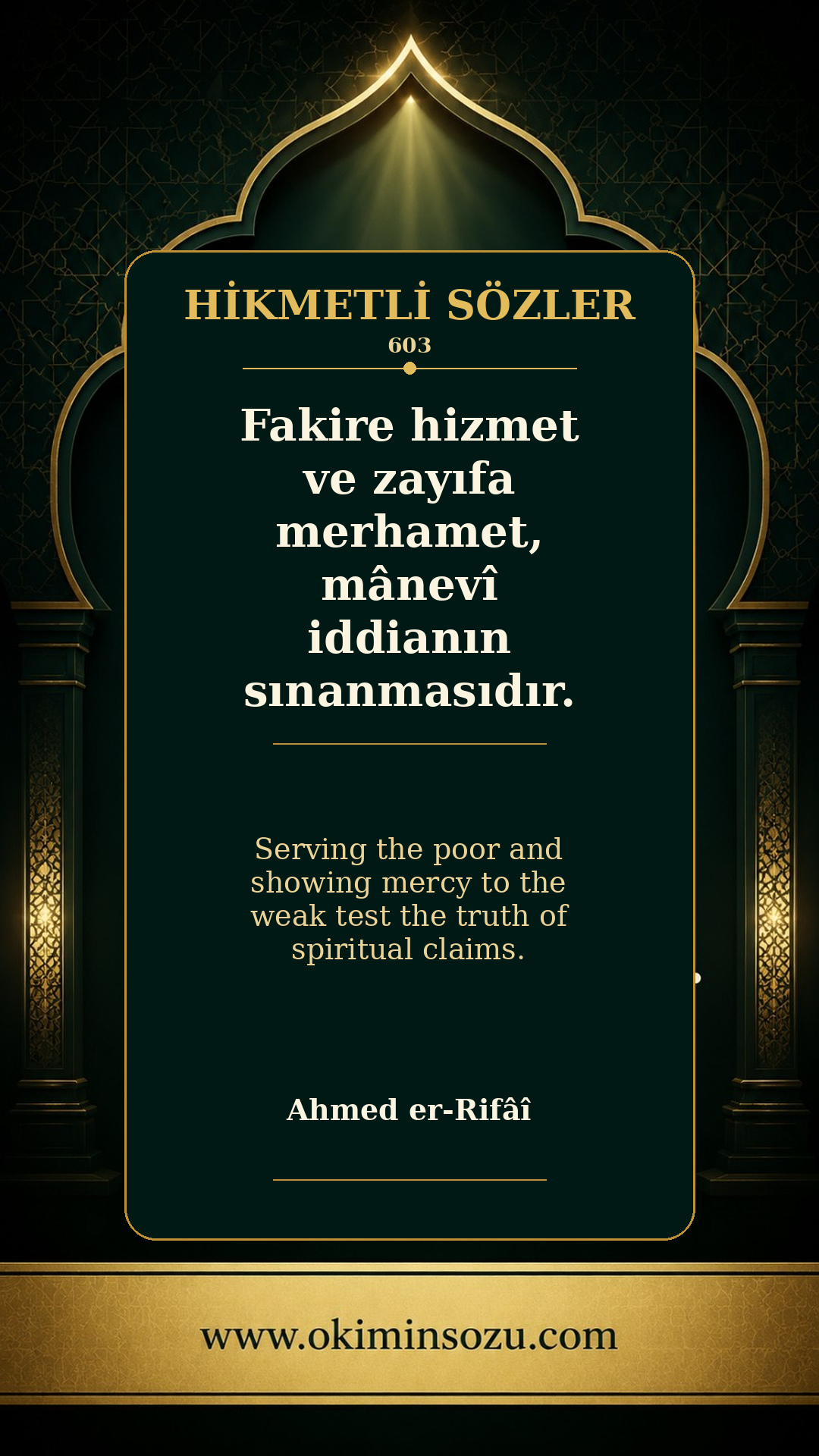 hikmetli soz 0603