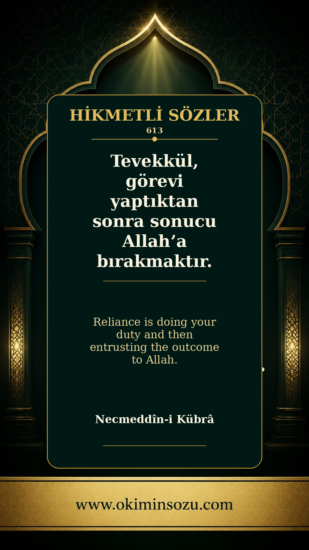 hikmetli soz 0613