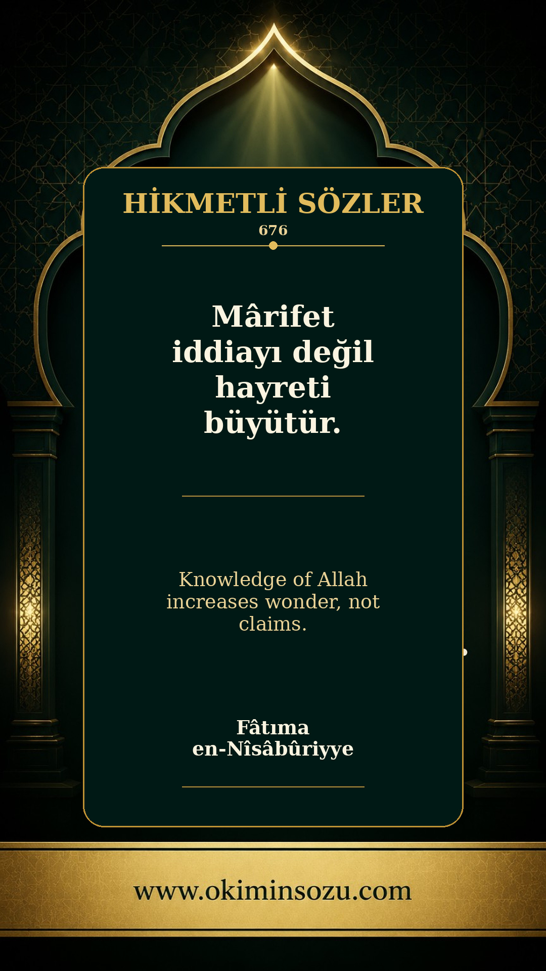 hikmetli soz 0676