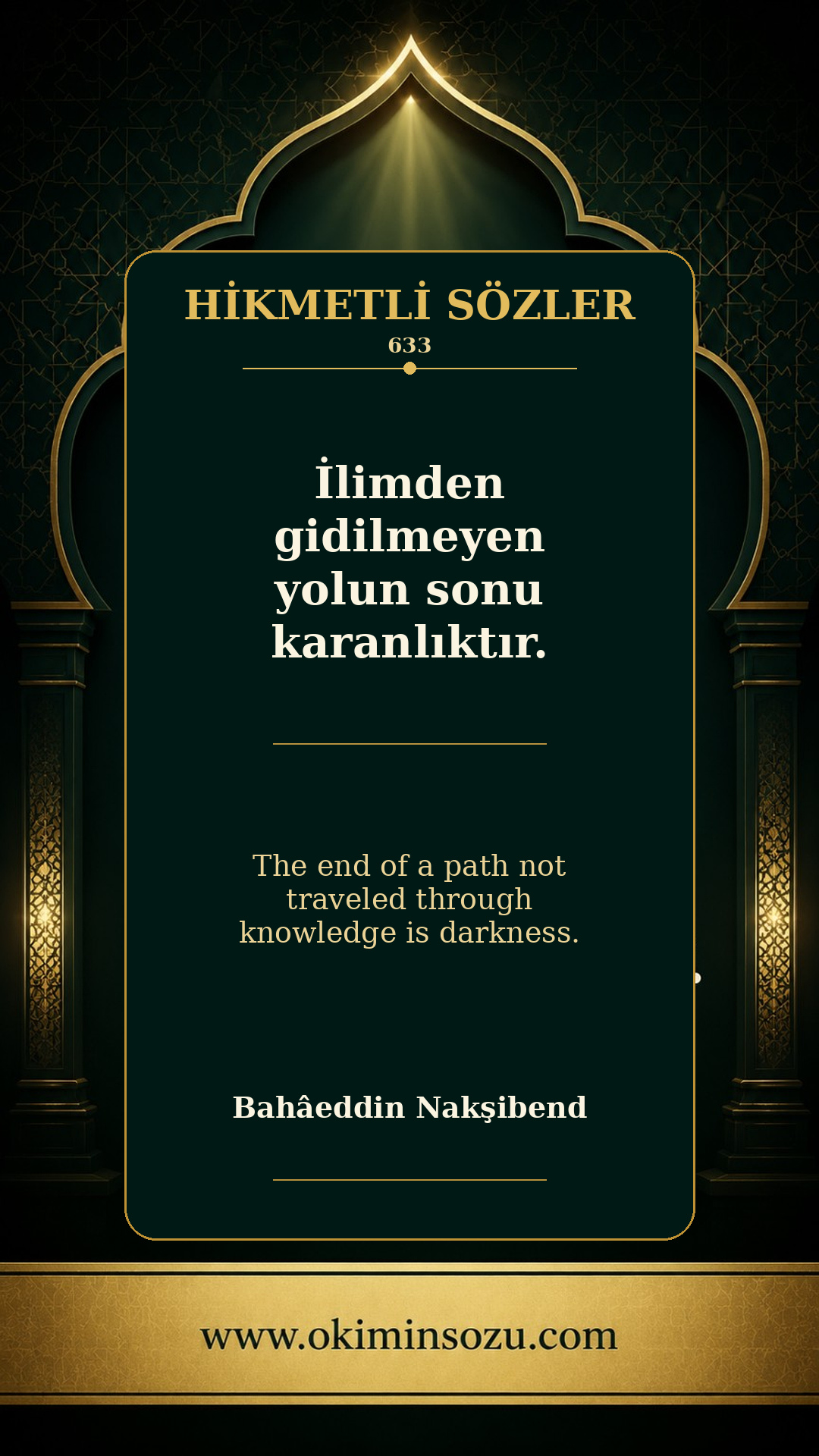 hikmetli soz 0633