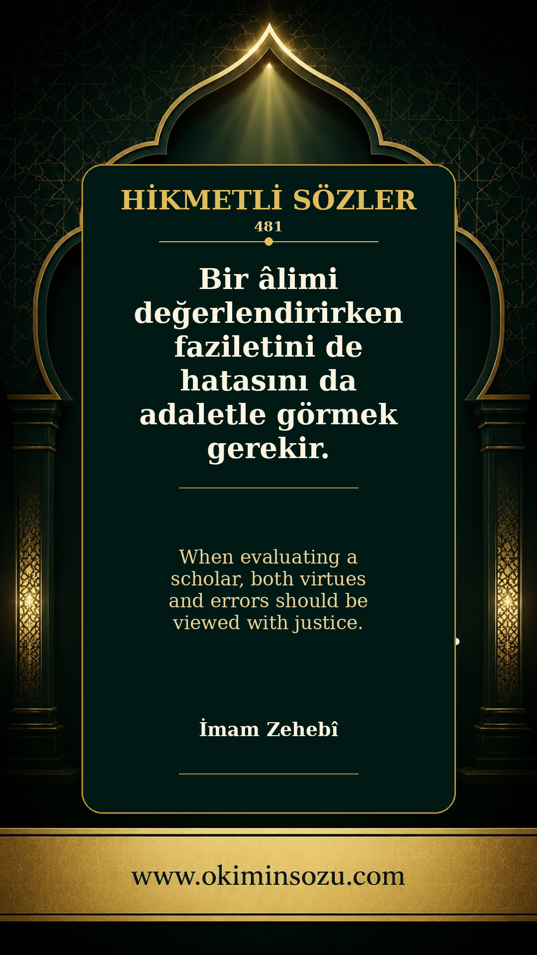 hikmetli soz 0481
