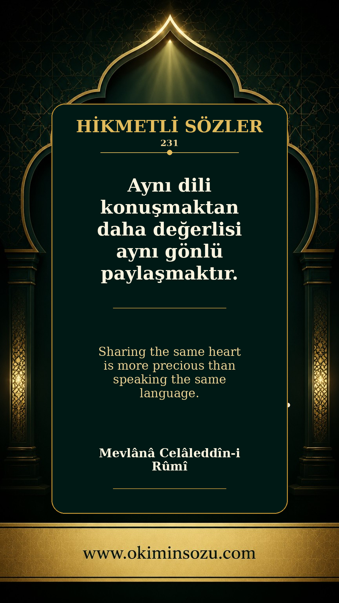 hikmetli soz 0231