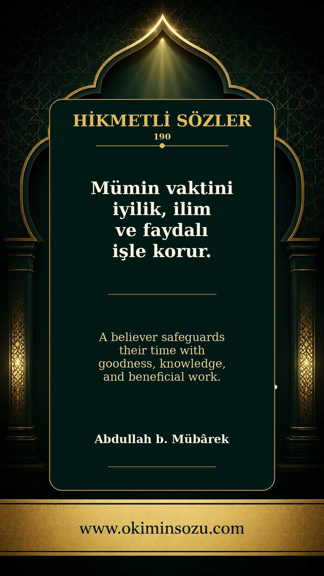 hikmetli soz 0190