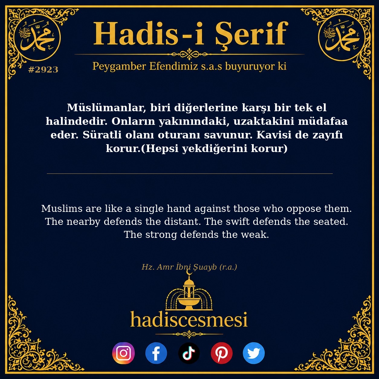 Hadis 2923
