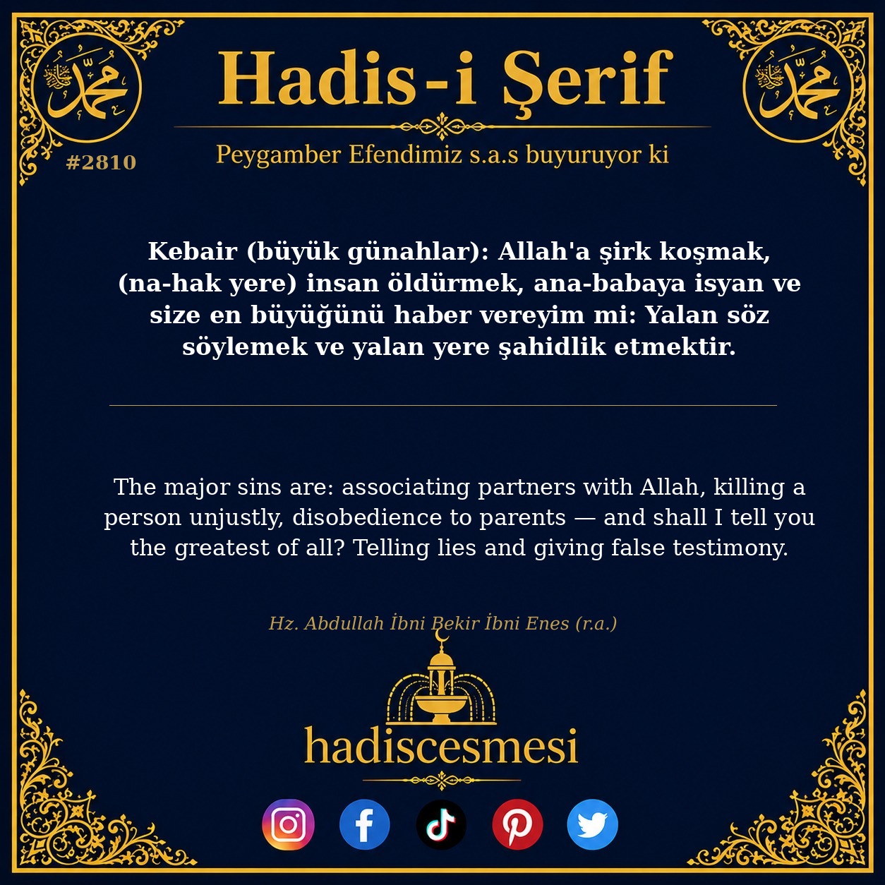 Hadis 2810