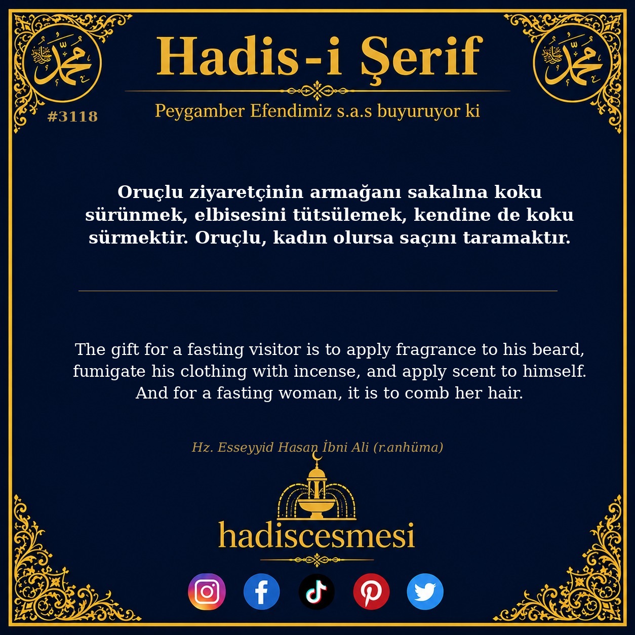 Hadis 3118