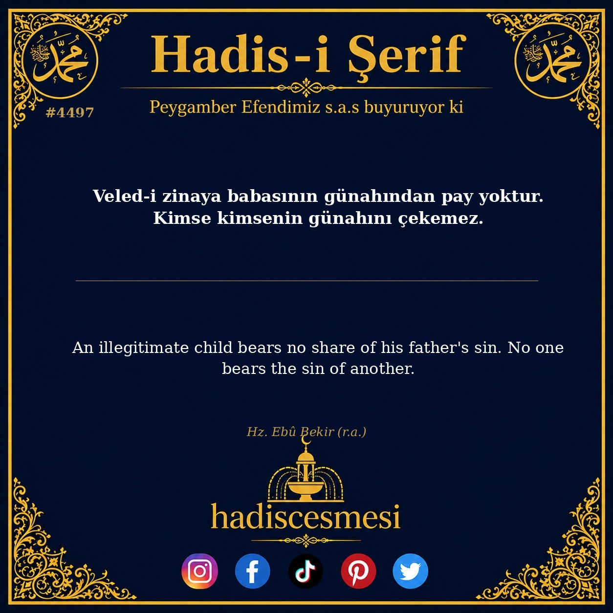Hadis 4497