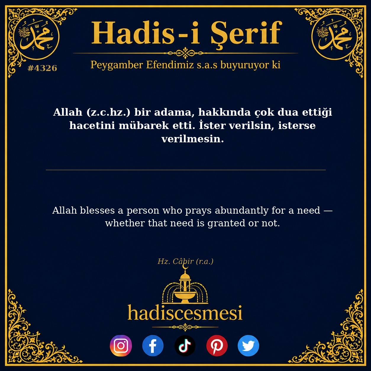 Hadis 4326