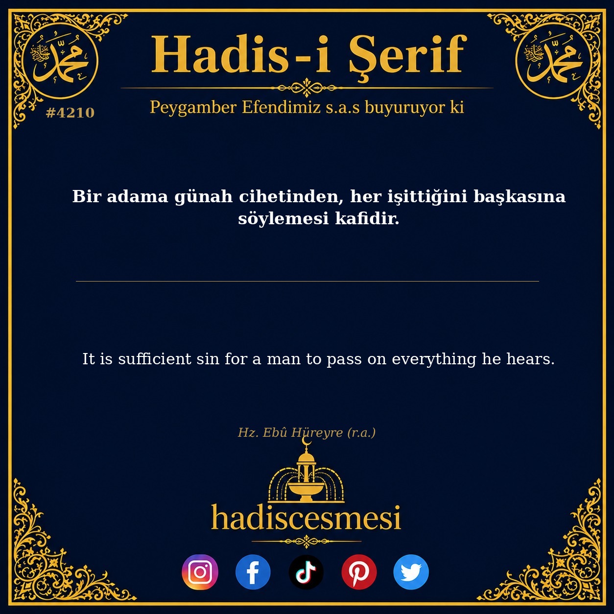 Hadis 4210