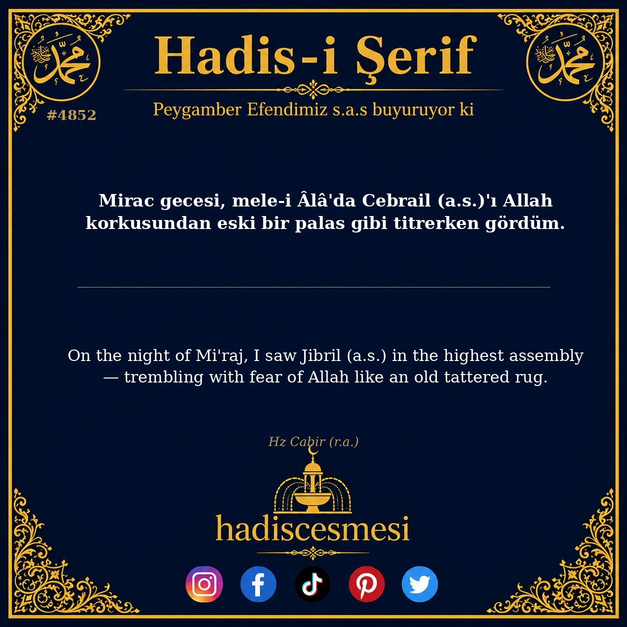 Hadis 4852