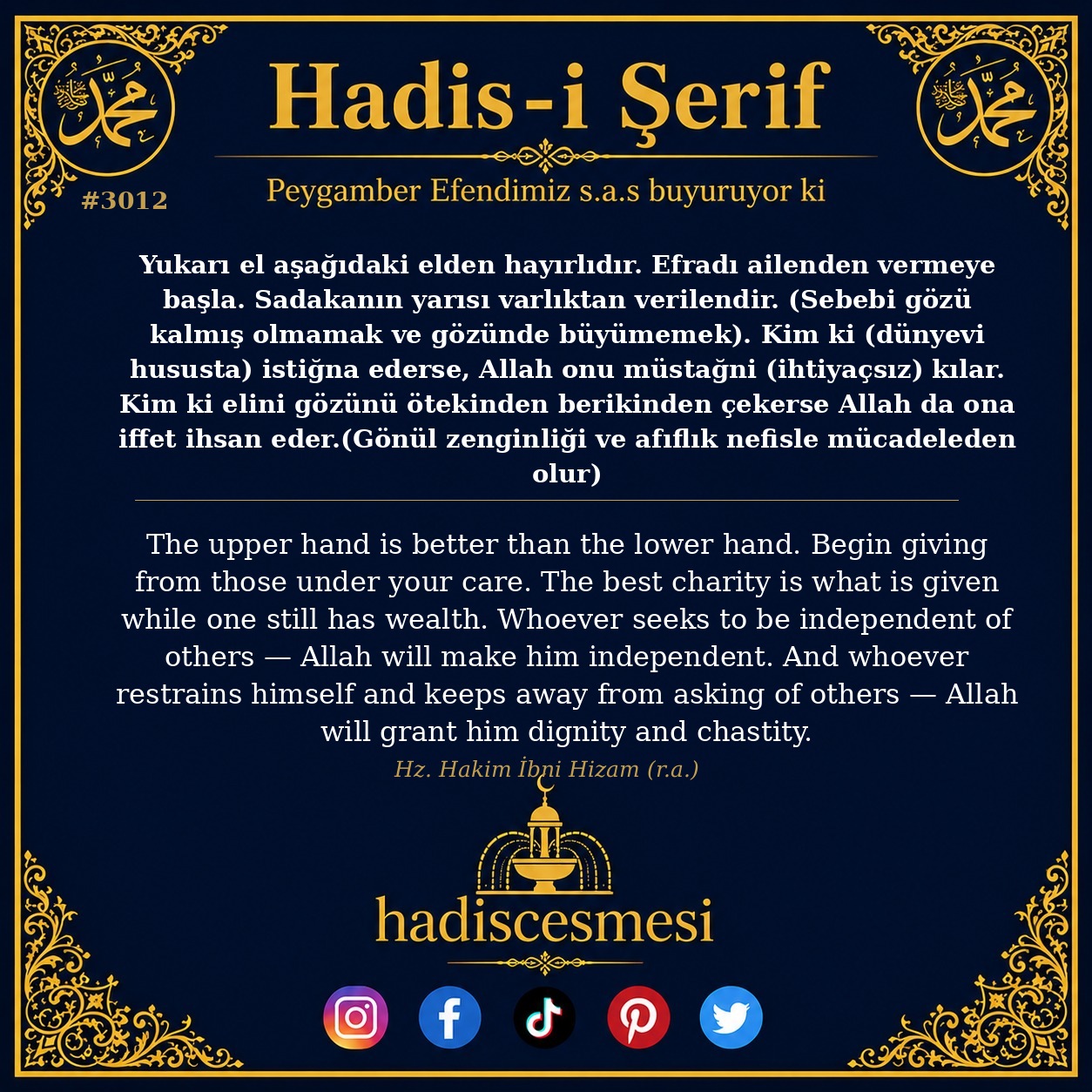 Hadis 3012