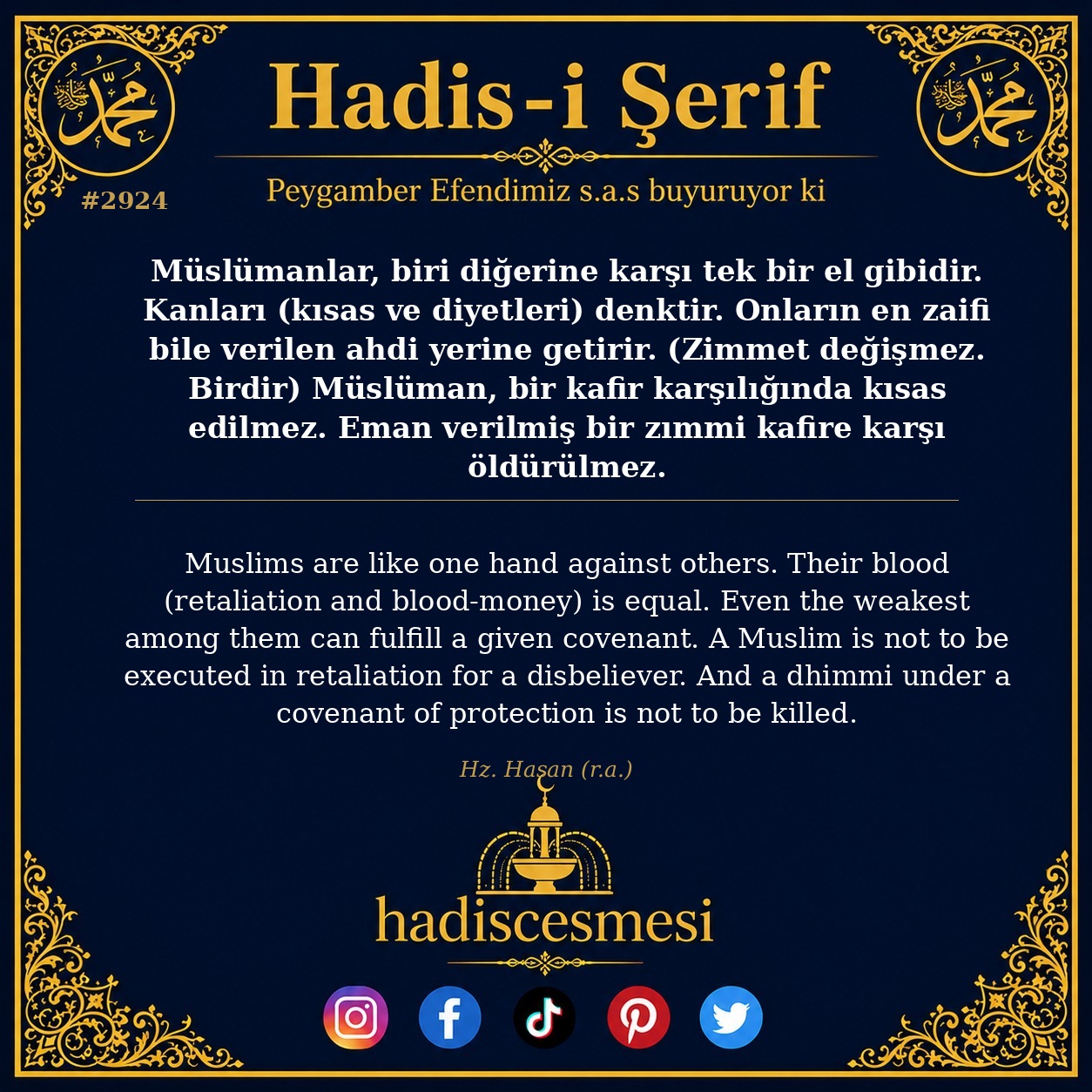 Hadis 2924