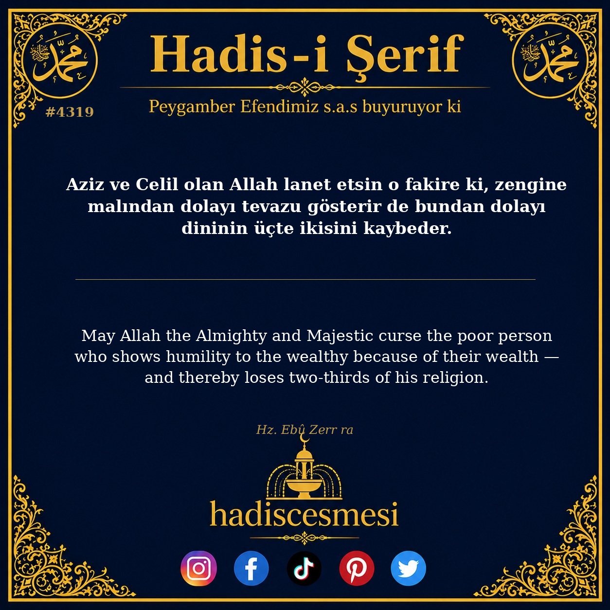 Hadis 4319
