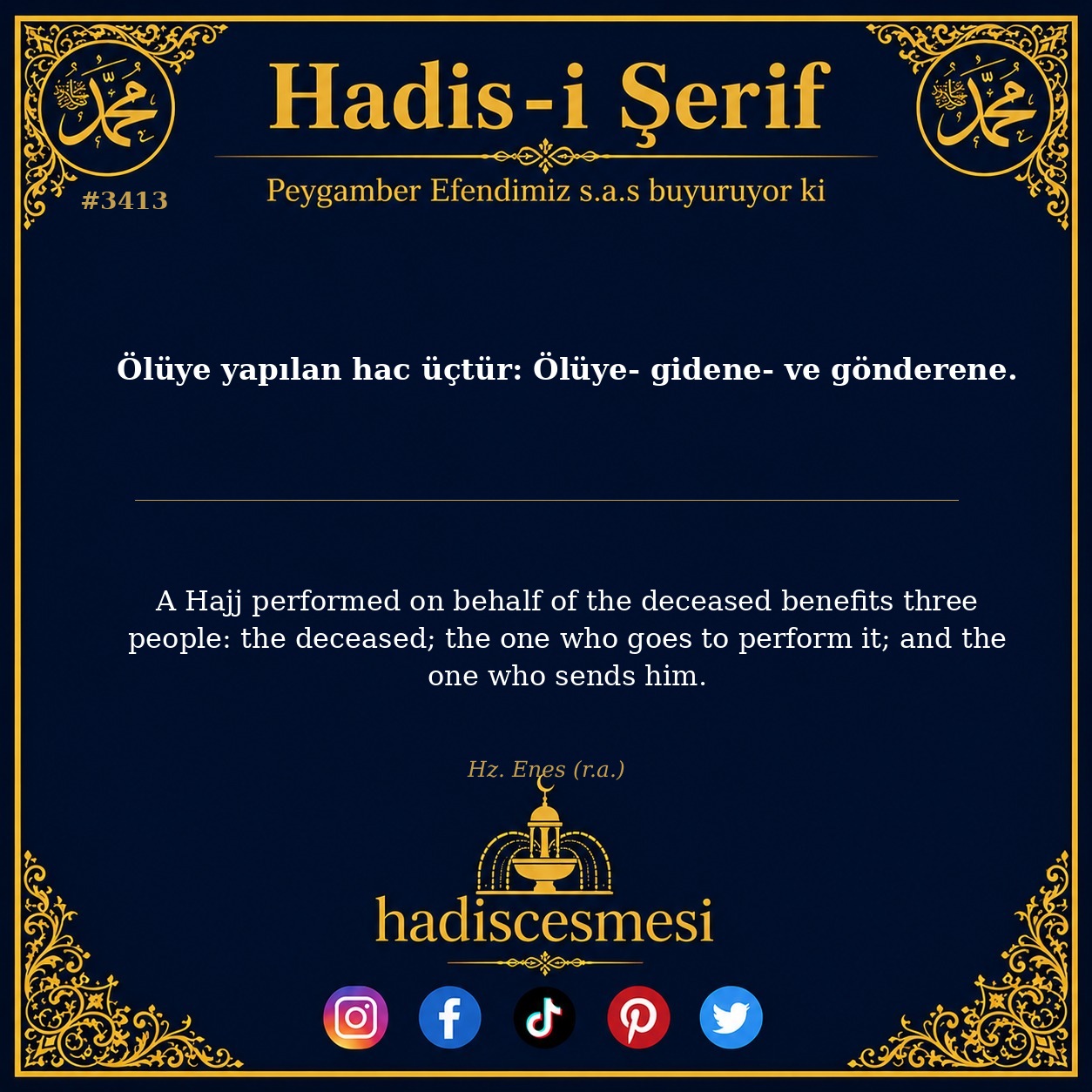 Hadis 3413