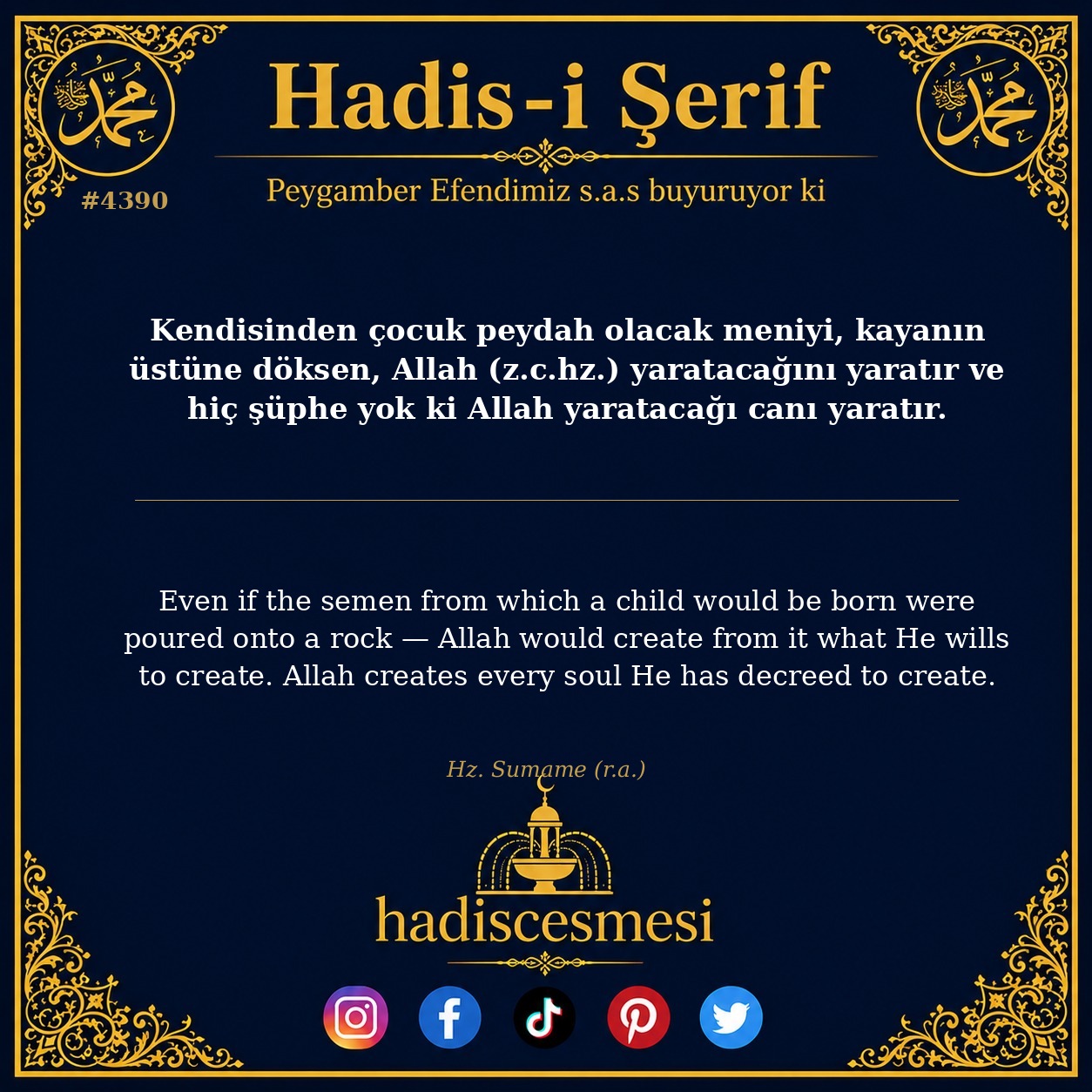 Hadis 4390