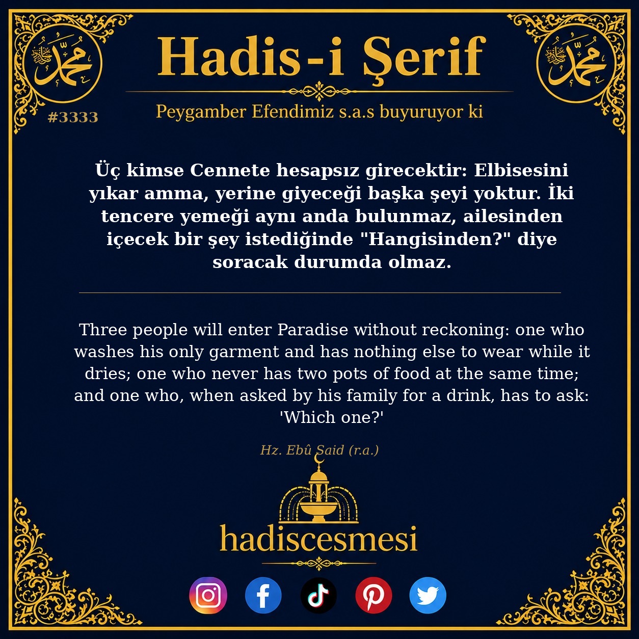 Hadis 3333